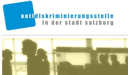 Das Logo der Antidiskriminierungstelle Salzburg.