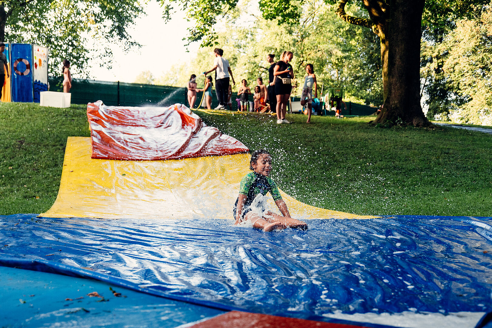Wasserrutsche