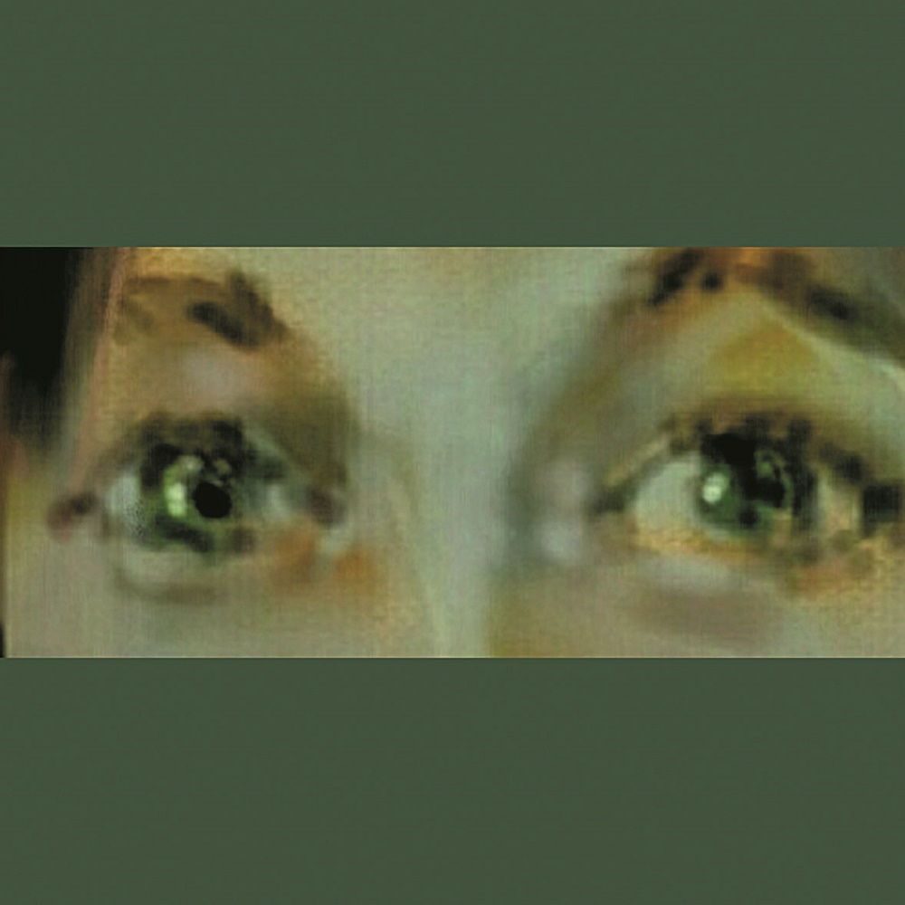 Bild-Auschnitt eines etwas unscharf gemalten Gesichtes - es sind nur die Augen zu sehen.