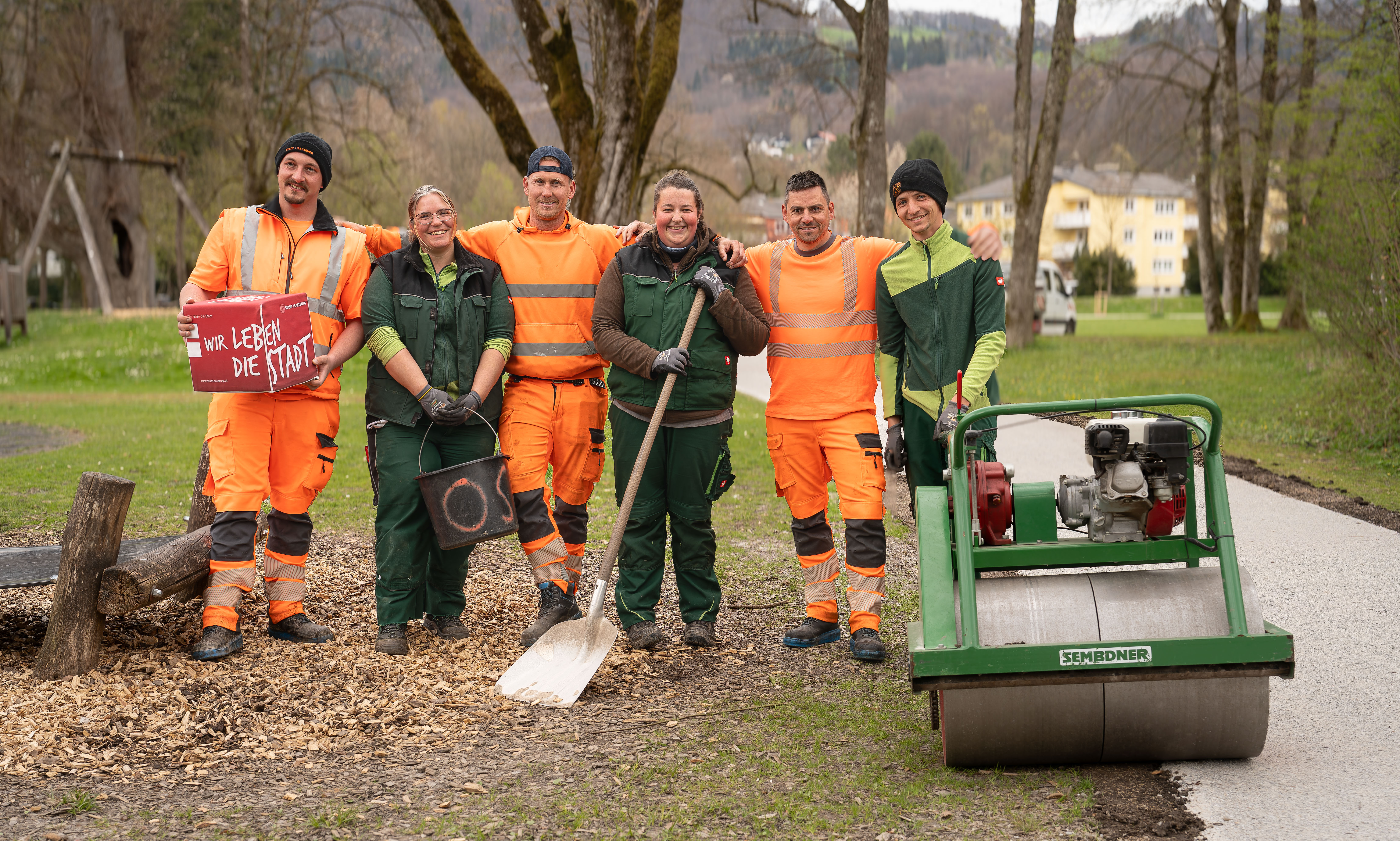 Der Preuschenpark ist fit für den Frühling