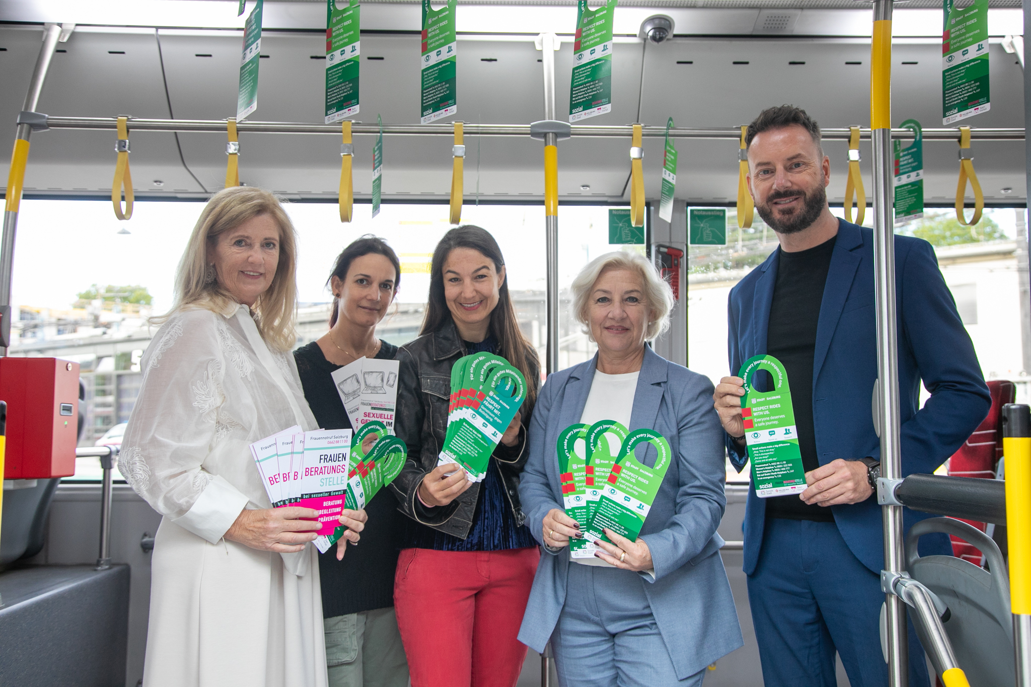 Respekt fährt mit - jetzt auch im Obus Respekt fährt mit
