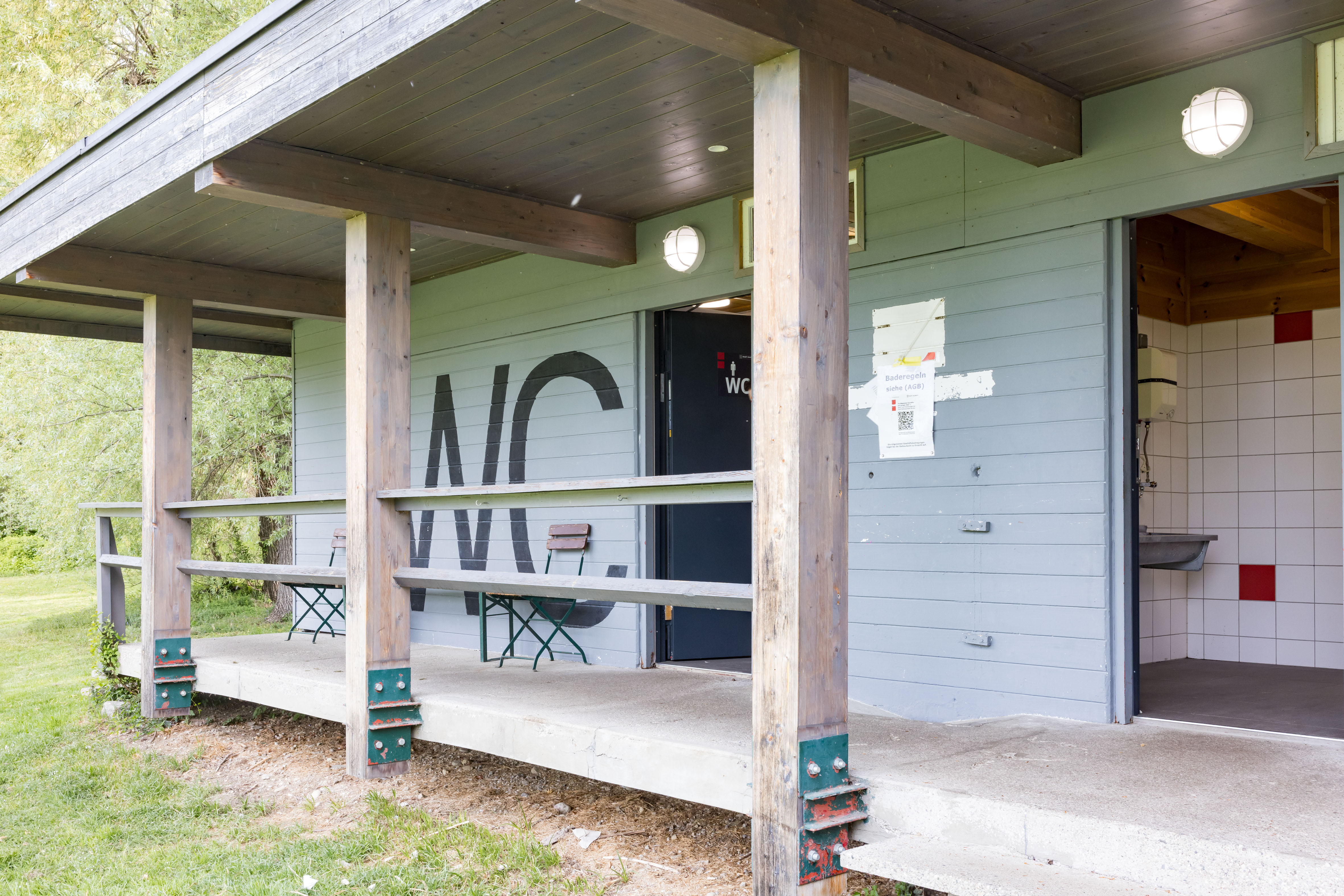 Öffentliche Toiletten am Salzachsee nun ganzjährig nutzbar