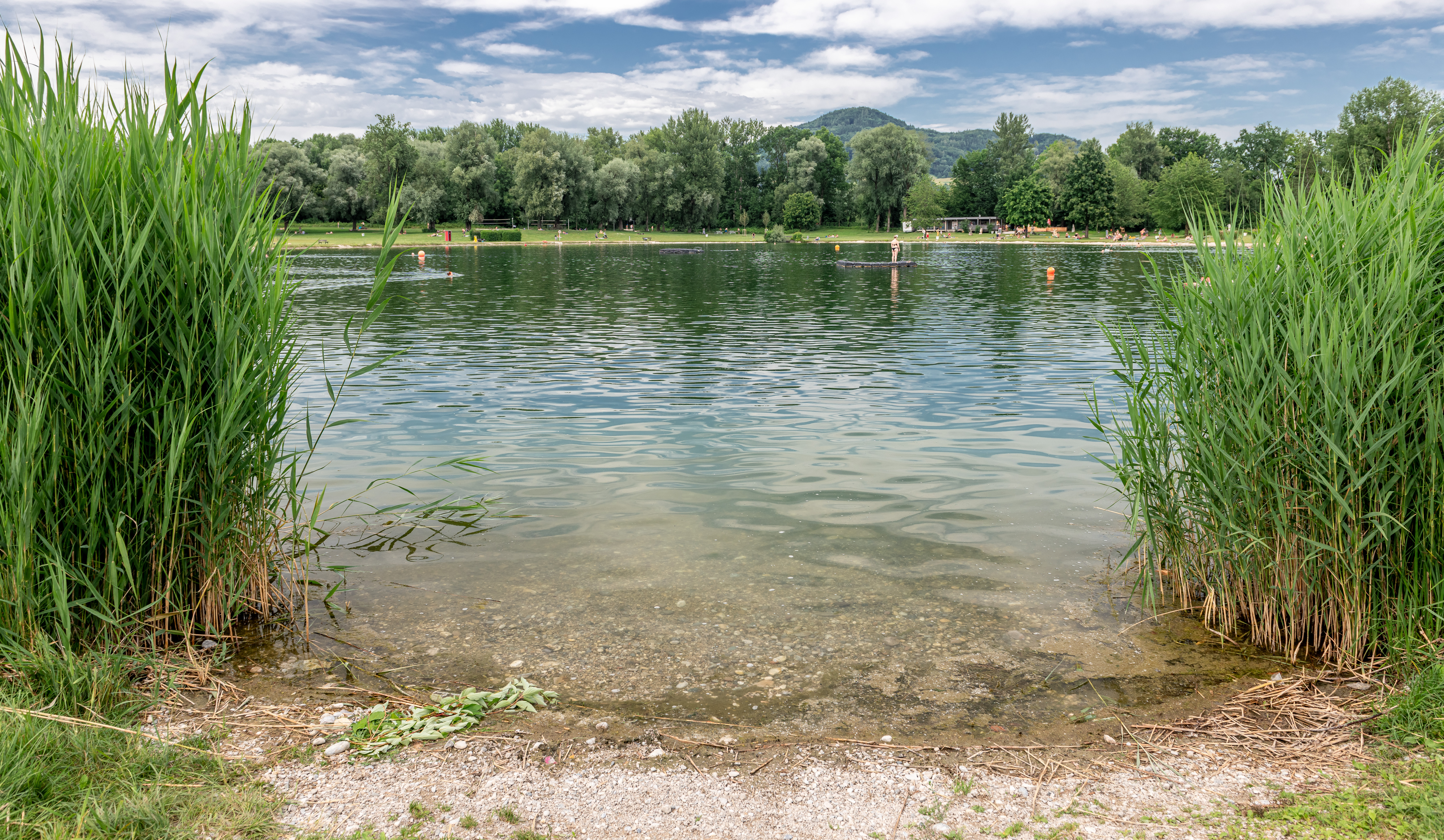 Salzachsee - Erholung und Abkühlung im Norden der Stadt