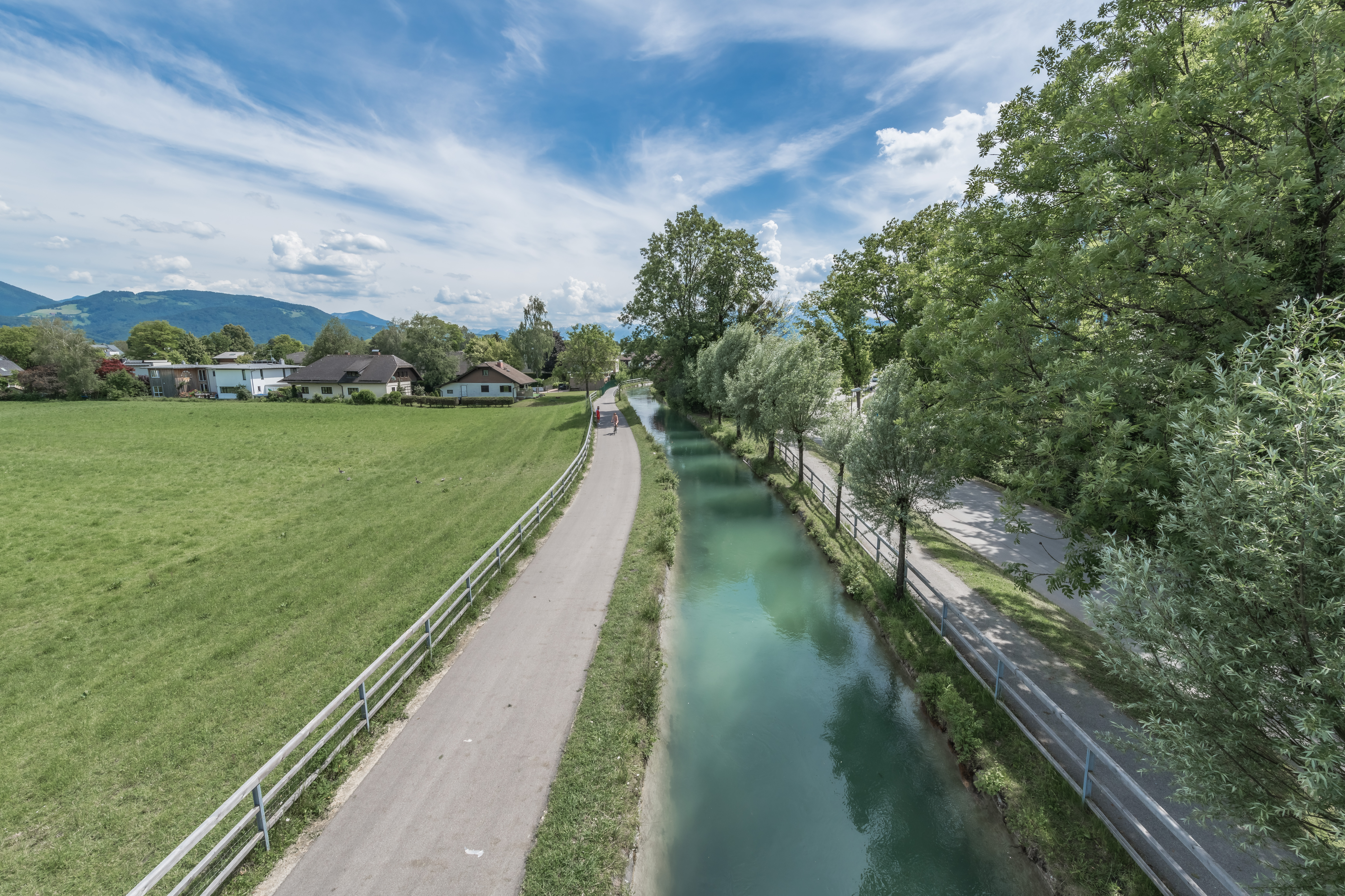 Ufersicherung am Almkanal wird erneuert