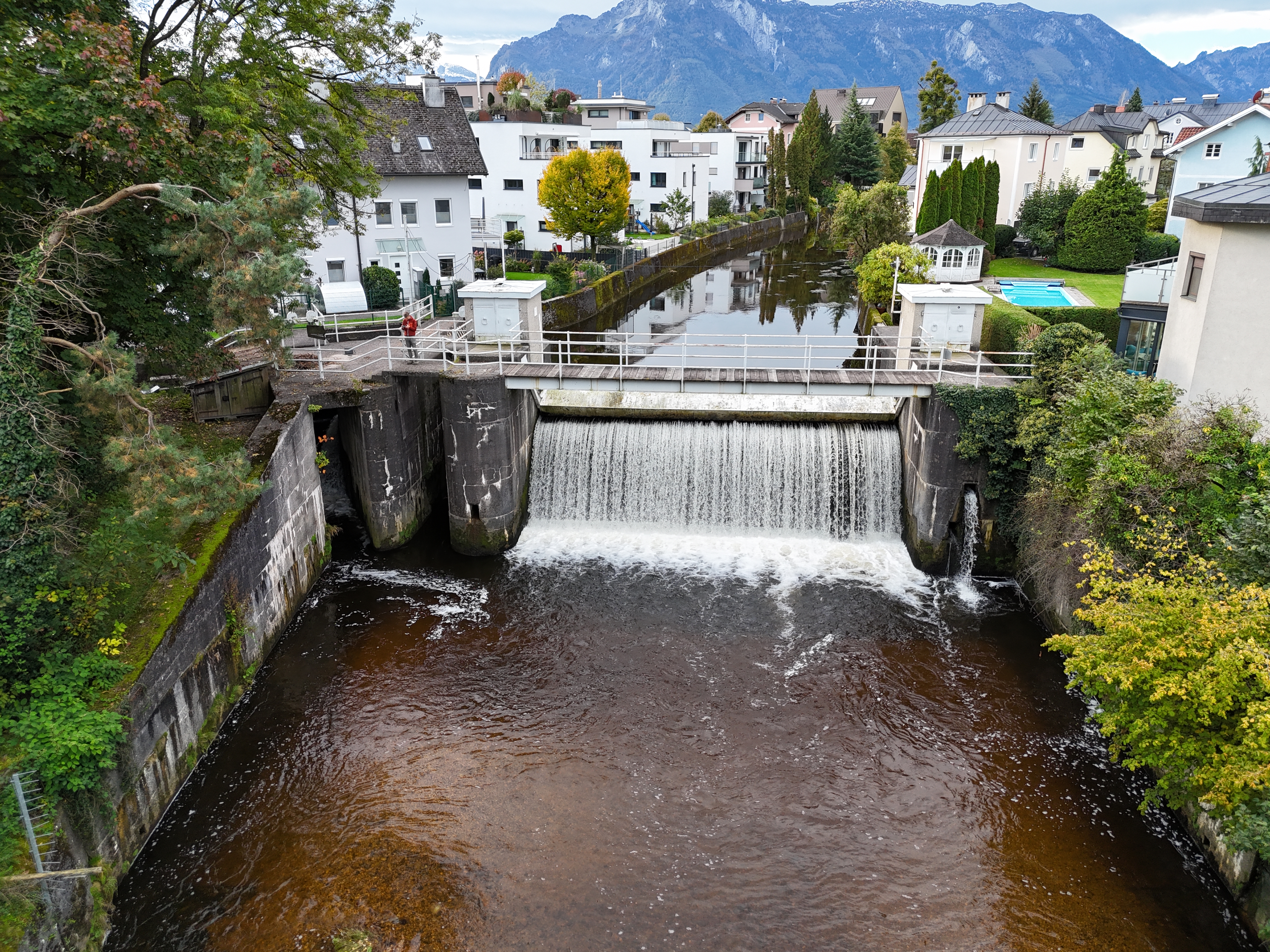 Fischwanderhilfe und Wasserkraftwerk an der Fißlthalerwehr geplant