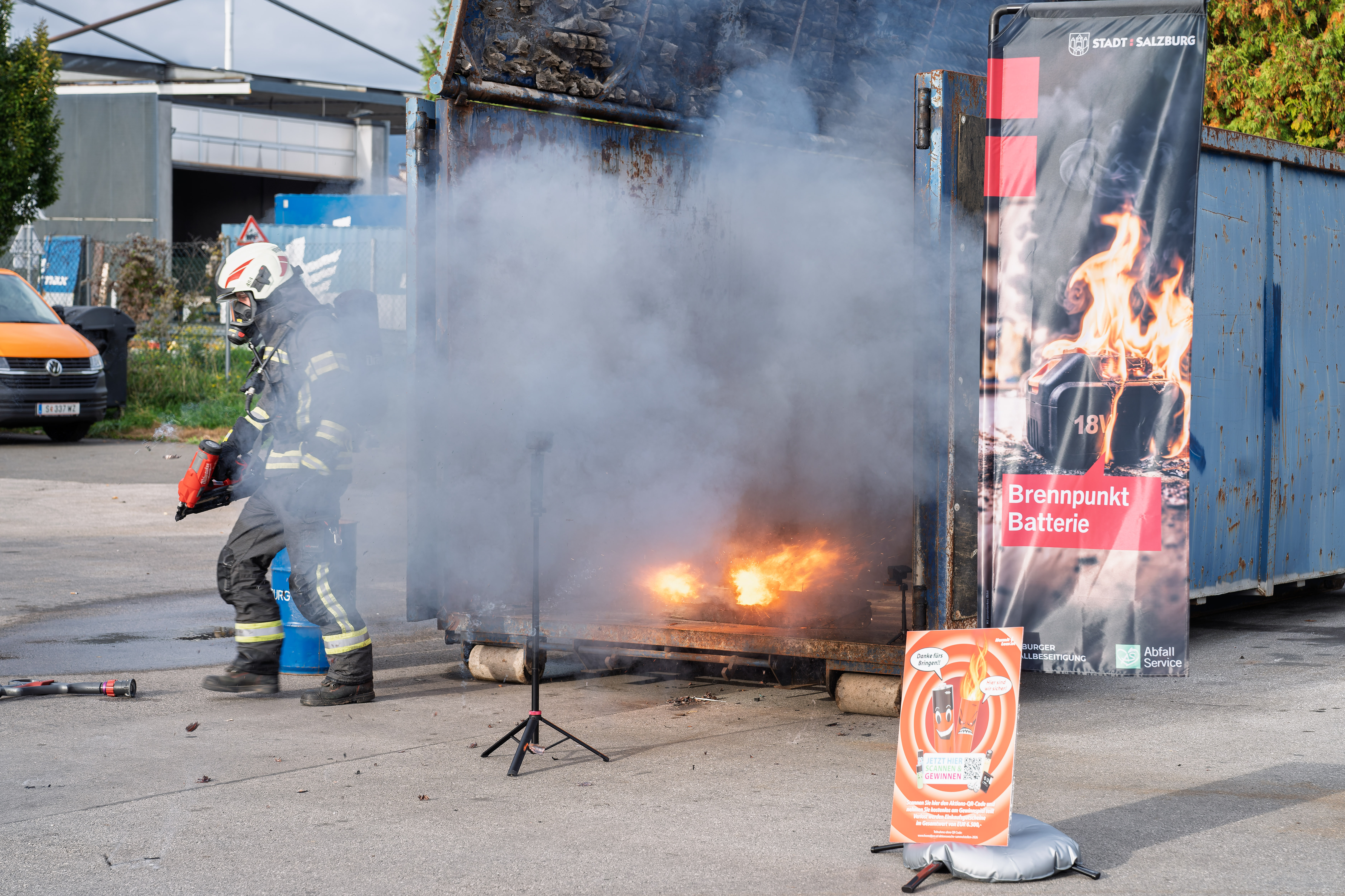 Wenn der Akku explodiert: