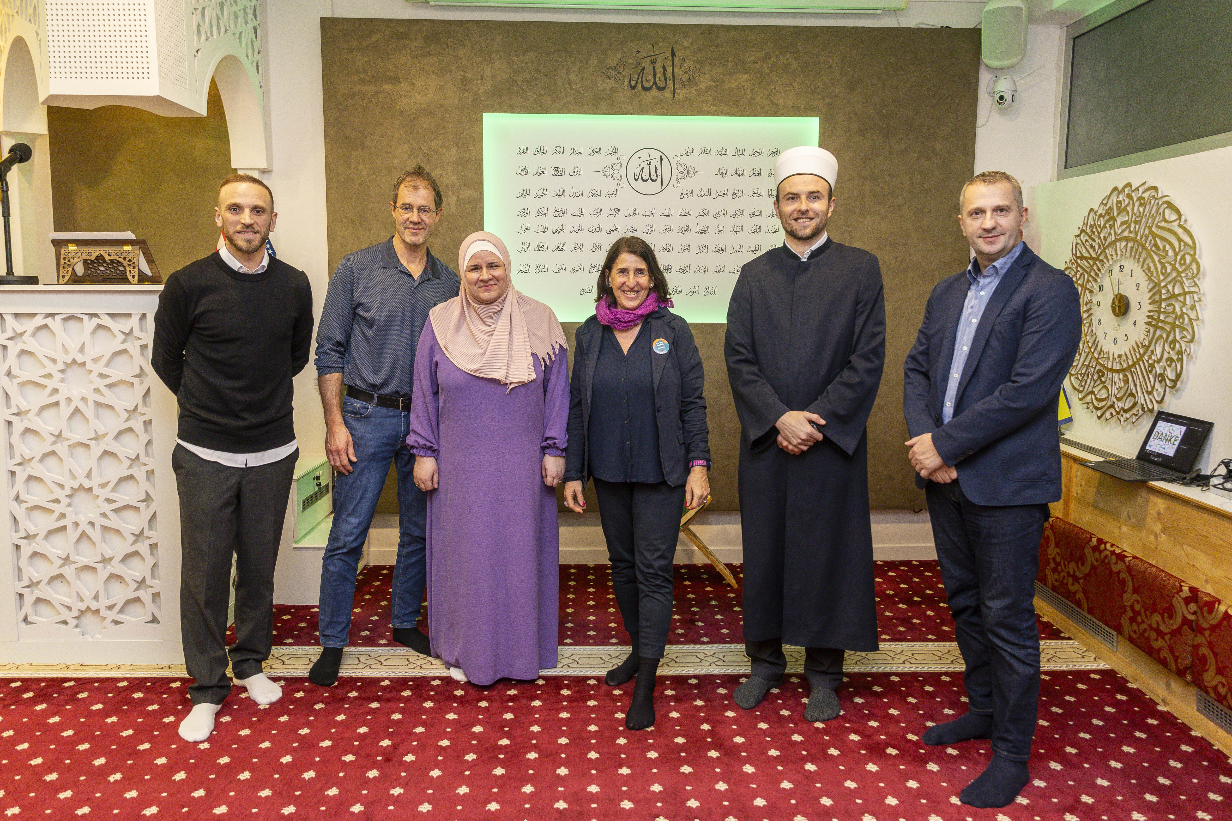 Besuch der bosnischen Moschee