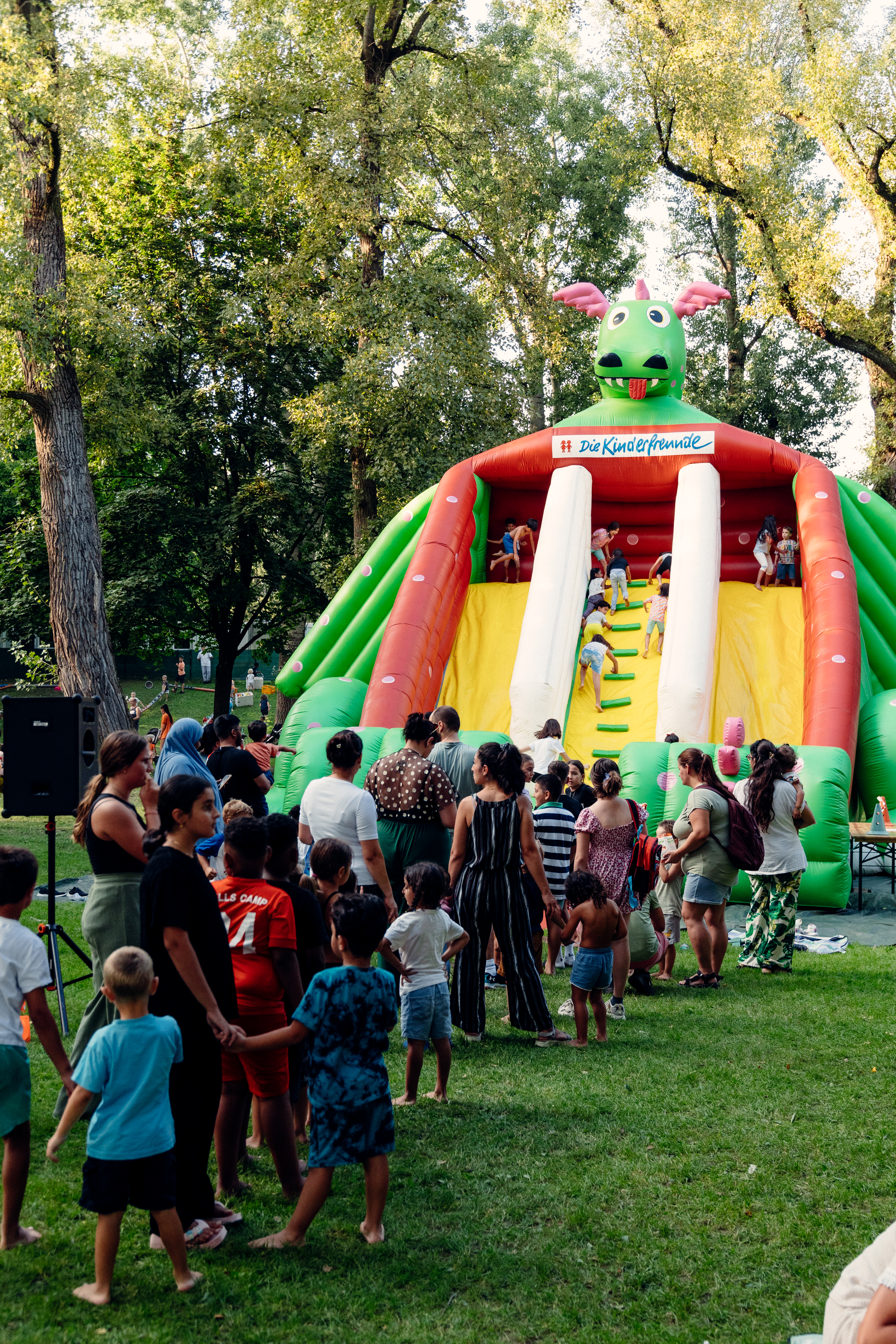 Die Action Days im Lehener Park bieten ein buntes Programm für Kinder und Jugendliche.