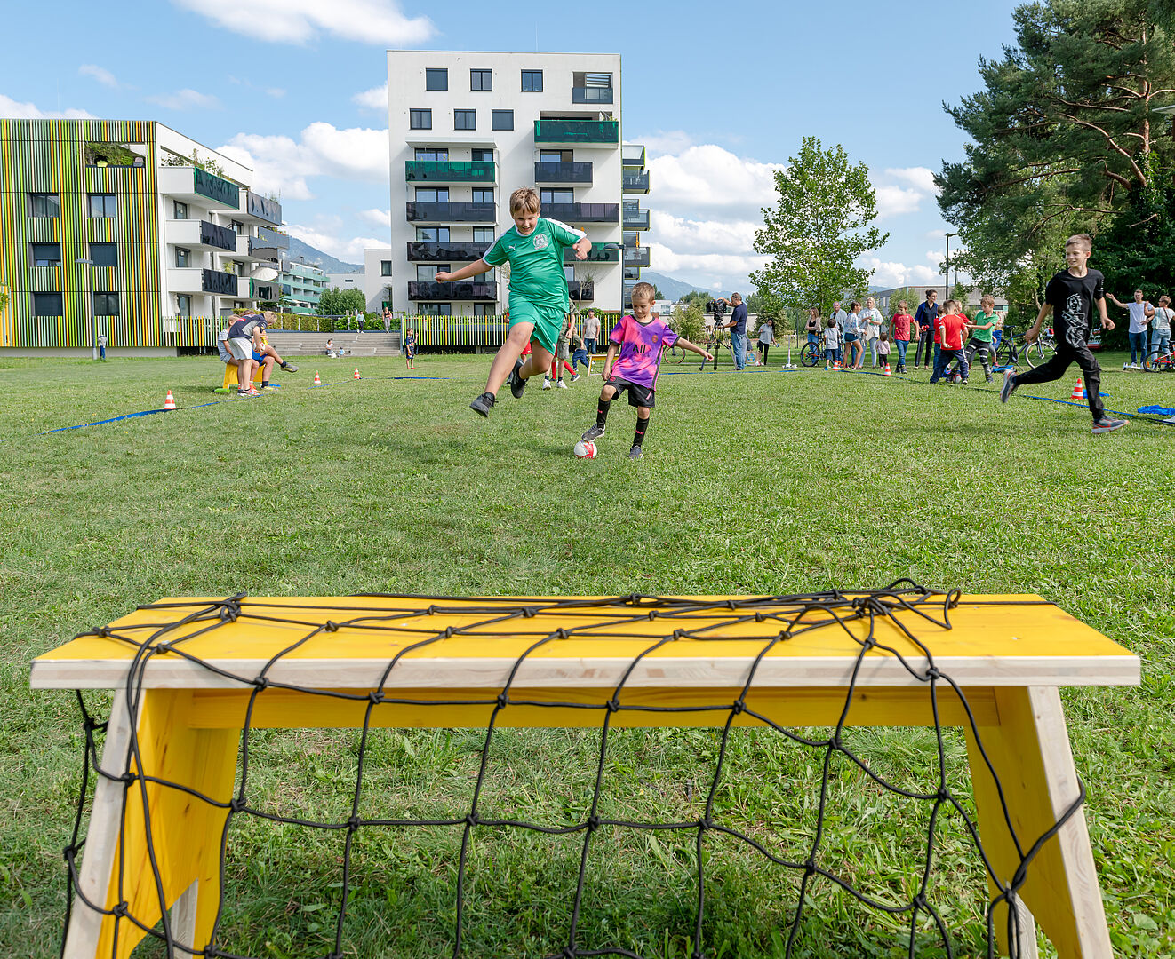 Bereits zum fünften Mal gibt es das Projekt "Heimspiel" und bringt Bewegung und Spaß direkt in Salzburgs Siedlungen.