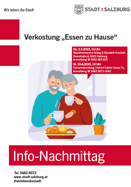 Info-Nachmittag zum Thema "Essen zu Hause"