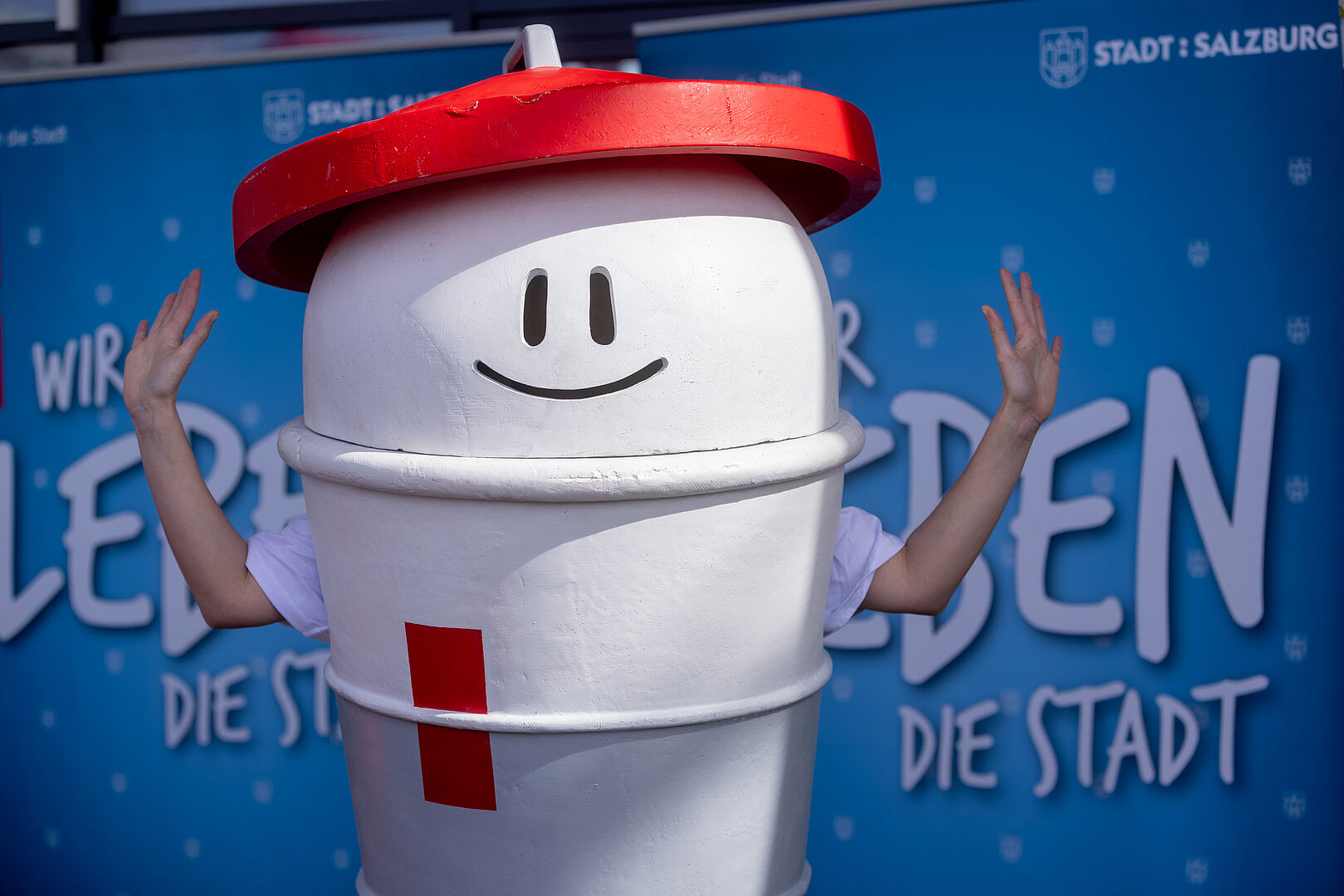 Mülli, das sympathische Maskottchen der Profis vom Abfallservice!