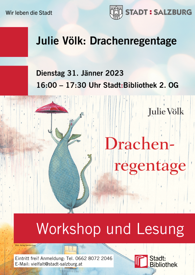 Workshop und Lesung für Kinder von 5 - 7 Jahren
