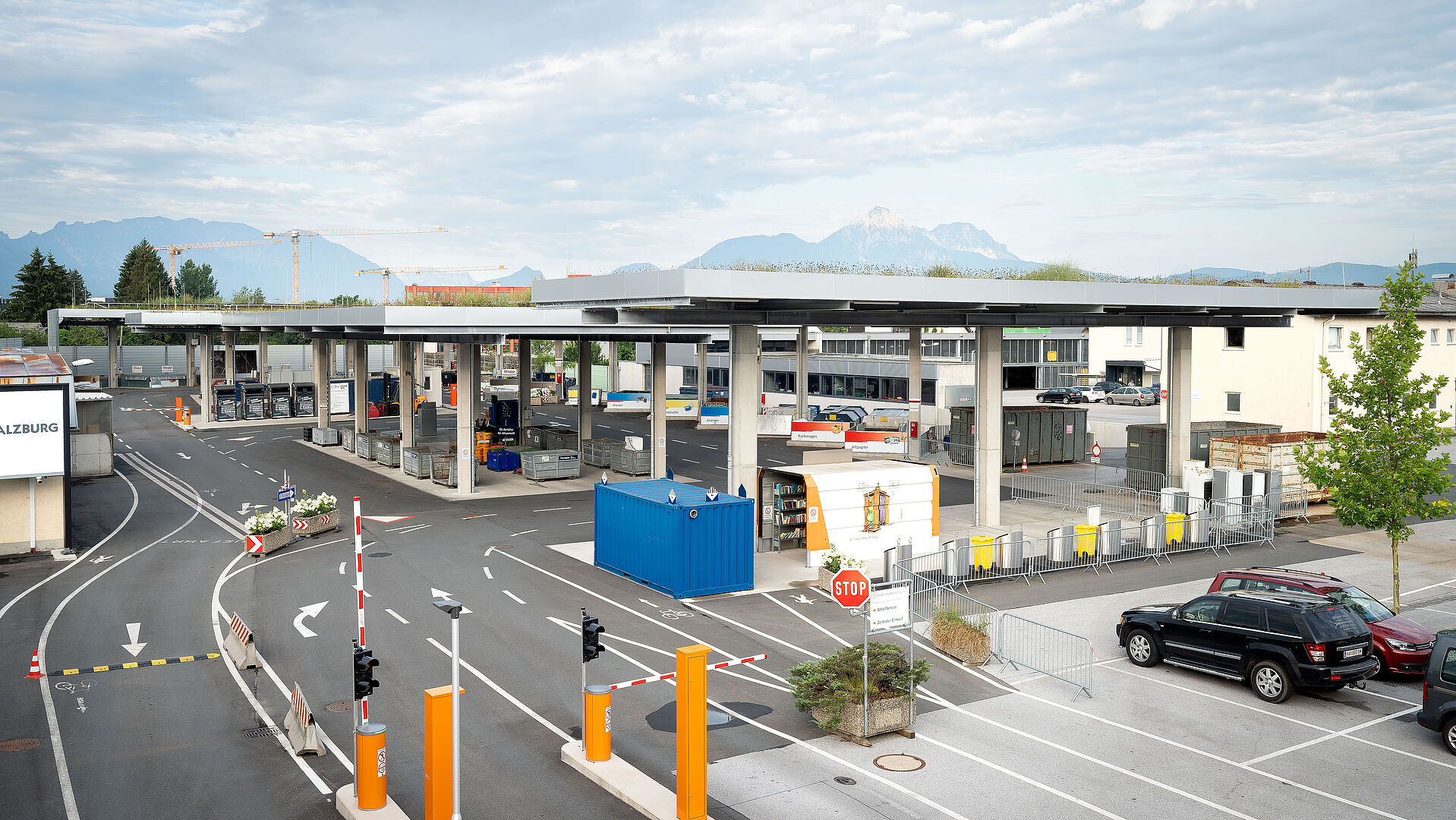 Der Recyclinghof Maxglan