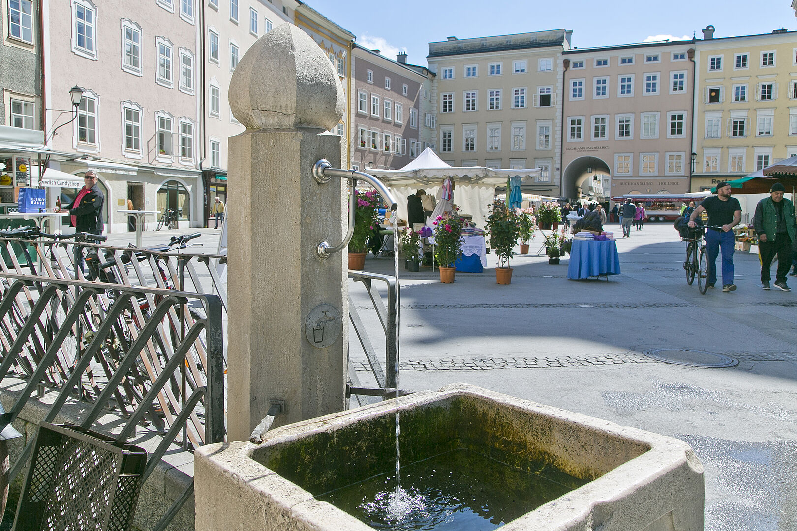Marktbrunnen am Universitätsplatz