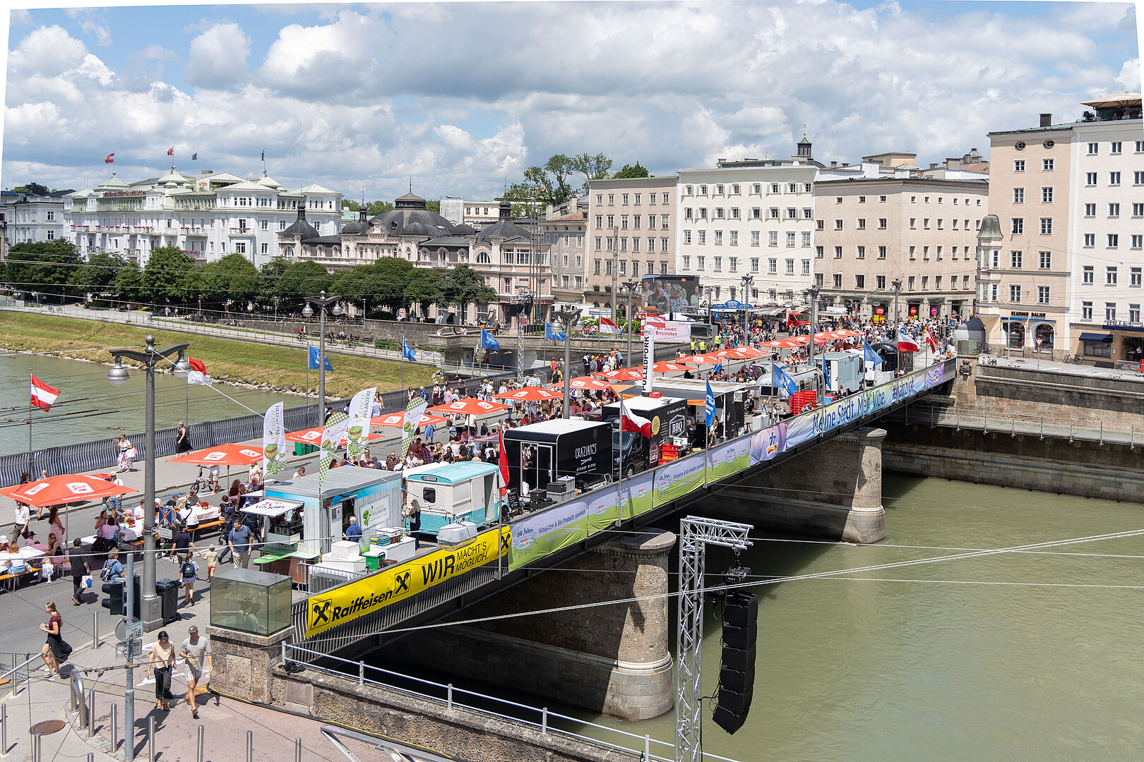 Lange Tafel der Gemütlichkeit auch Teil des Stadtfests 2026