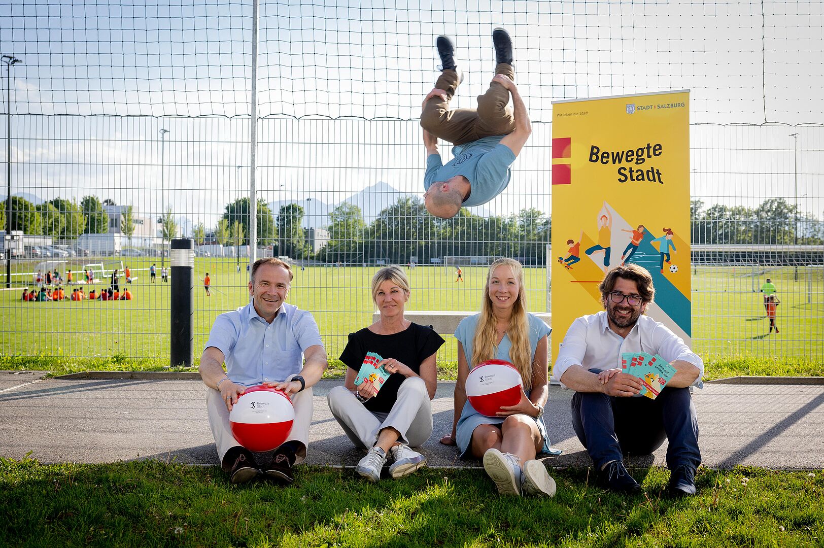 Dialogtour beim Sportzentrum Nord
