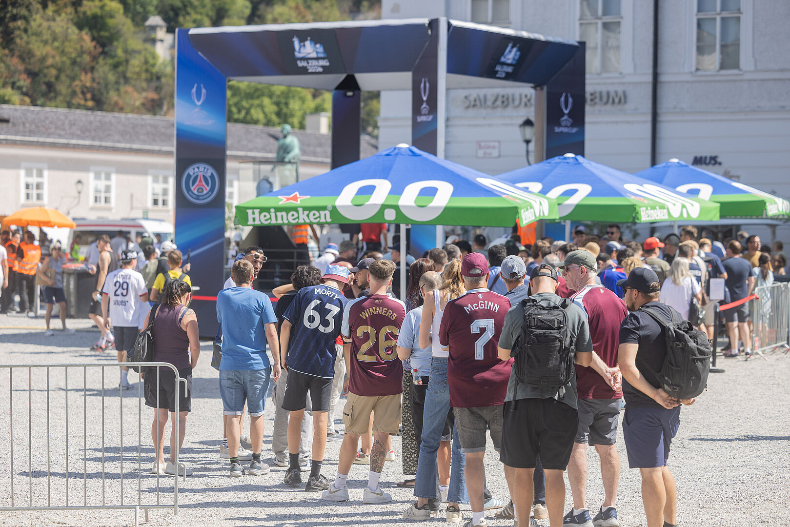 Großer Andrang bei der Trophy Stage
