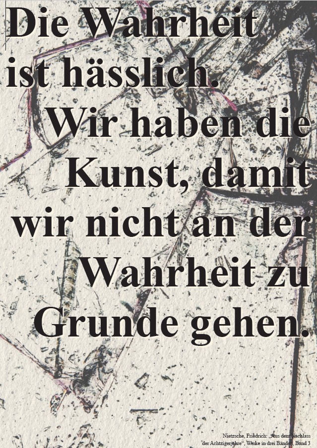 Nietzsche, Friedrich: „Aus dem Nachlass der Achtzigerjahre“, Werke in drei Bänden, Band 3