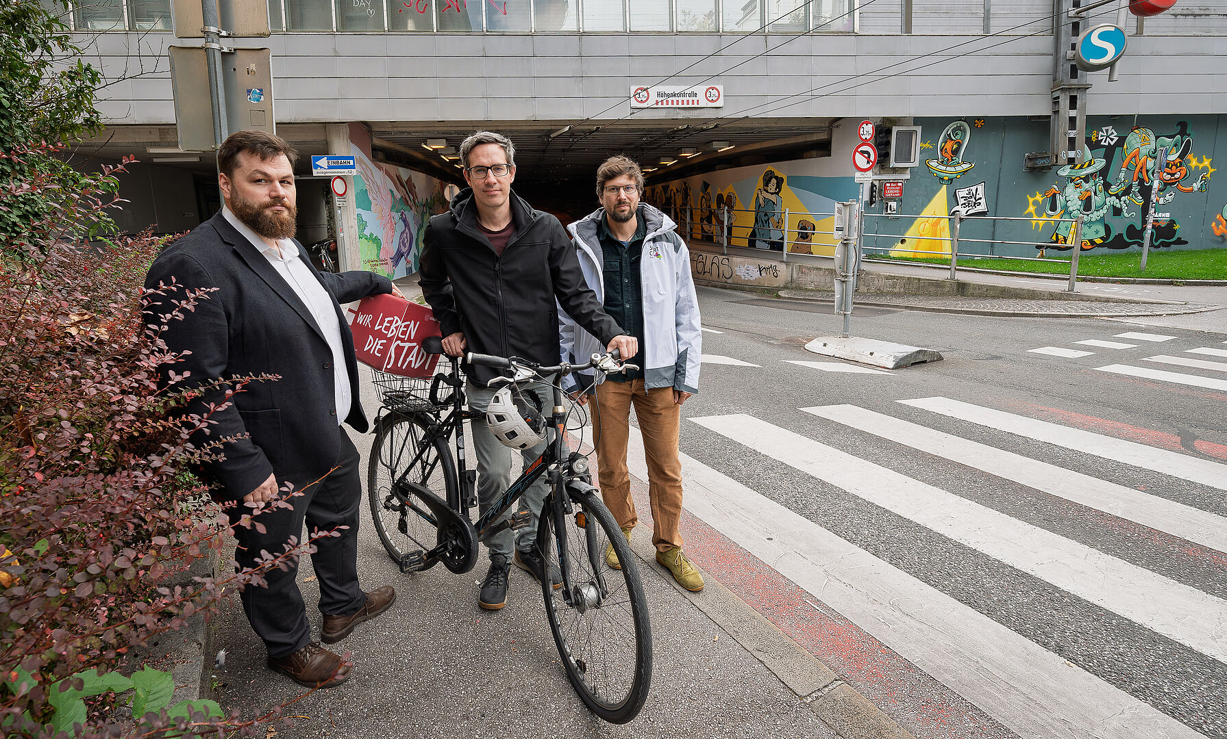 Eine Brücke könnte in Zukunft die Gefahrenstelle in der Gaswerkgasse entschärfen.