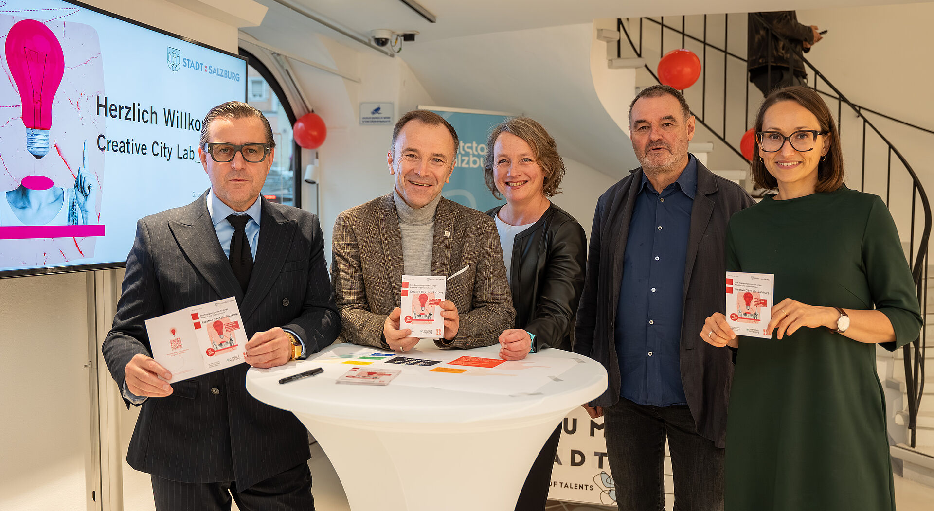 Das Creative City Lab_Salzburg brachte Künstler:innen, Kreative und Unternehmer:innen zusammen.