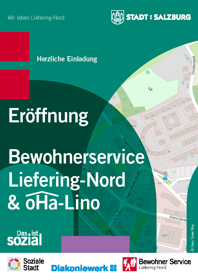 Das neue Bewohnerservice Liefering-Nord und das Offene Haus (oHa-LiNo) in der Forellenwegsiedlung schaffen neue Möglichkeiten für Begegnung, Beratung und Beteiligung und stärken das Miteinander im Stadtteil.