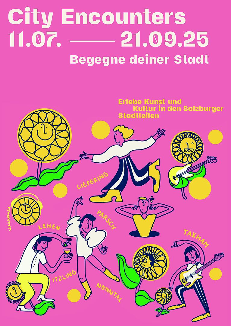 Bis 21. September wird Kunst und Kultur in die Stadtteile gebracht.