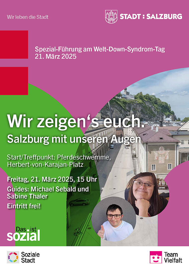 Stadtführung zum Welt-Down-Syndrom-Tag Stadtführung zum Welt-Down-Syndrom-Tag