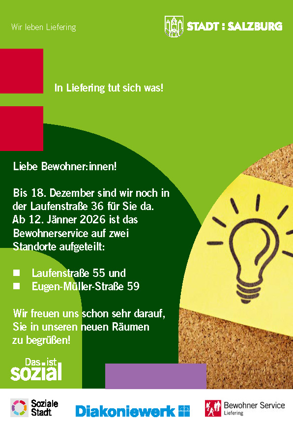 BWS Standort Änderung