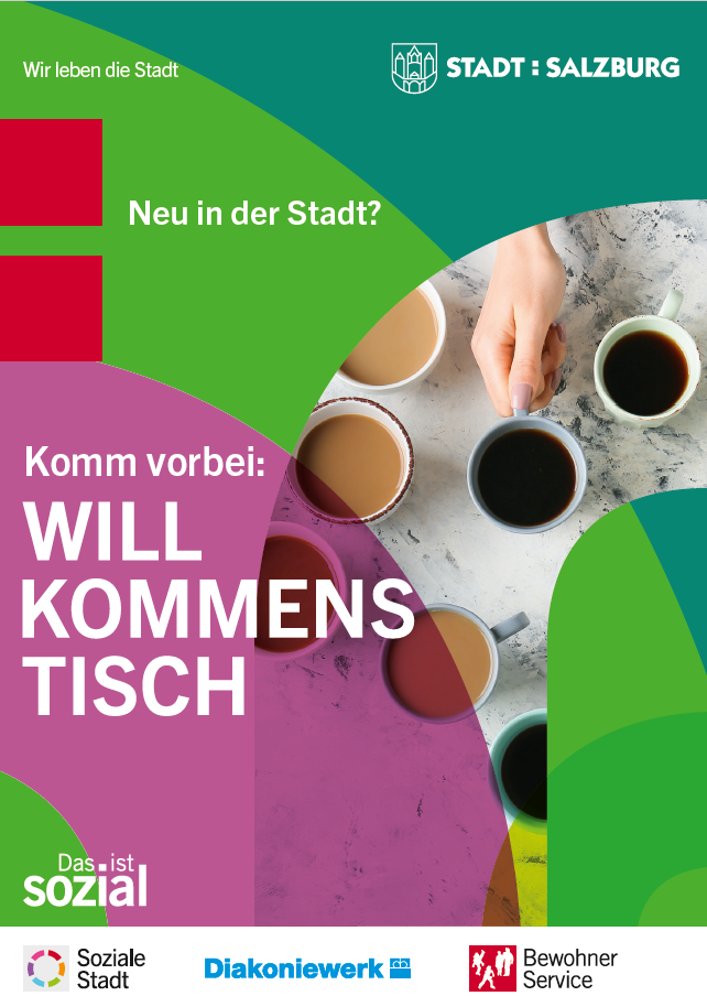 Folder Willkommenstisch